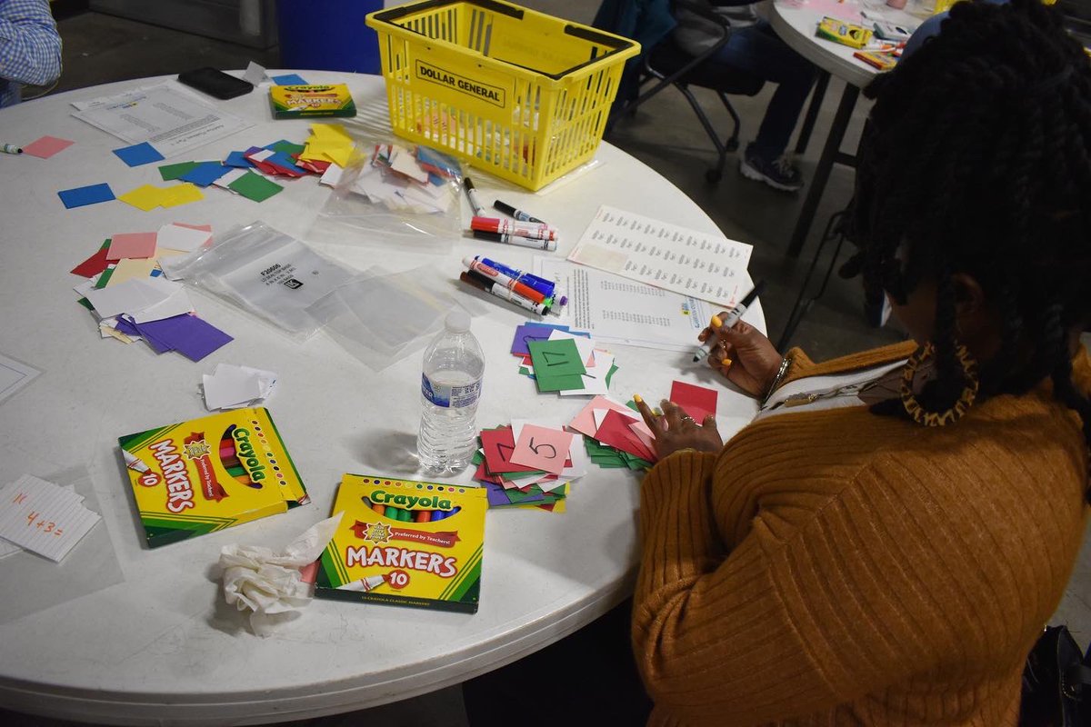 PENCIL4Schools's tweet photo. Freshly made flash cards, fidgets and journals have been added to the shelves of the #DGPENCILBox thanks to our volunteers from founding PENCIL Partner, Ingram Industries.
Thank you for spending your time and talents with us yesterday! https://t.co/s1QkNOWDAi
