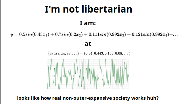JByte777's tweet photo. #meme #programming #craftprogramming #cottageacademia #Mathematics #maths  #fourierseries #MachineLearning #ml #exploration #expansion  #opportunism #society #nature https://t.co/Nsut1huPDc
