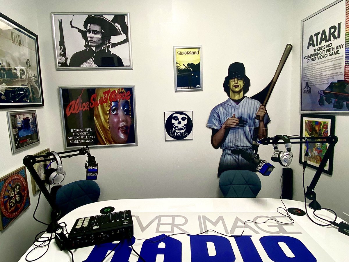 Our podcast/radio studio here at NeverImage Studios