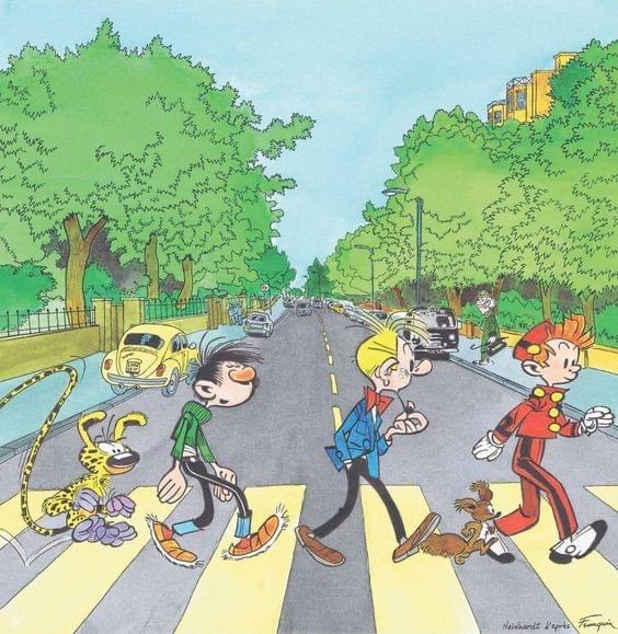 Franquin_Cie's tweet image. #marsupilami #gastonlagaffe #spirou