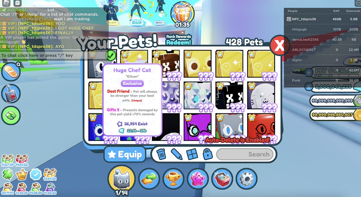 Late is better than never. @Moon_River1007 <a href="/King20Sparkle/">SparkleKing20</a> #PSX #PetSimulatorX