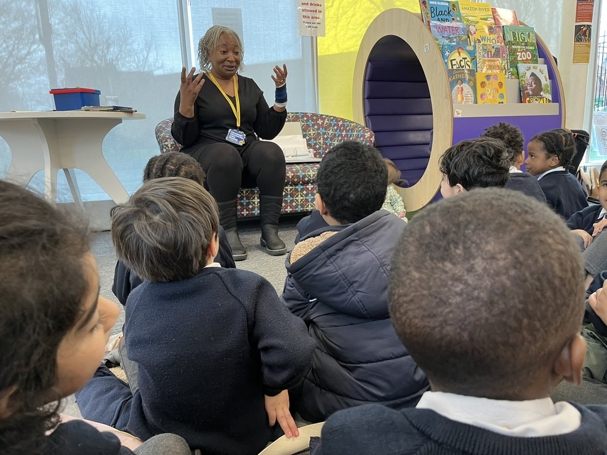 Thank you Sharon for a lovely story time at the <a href="/ReginaldCentre/">The Reginald Centre</a>  library.  You engaged 100% of our Reception students in books. We love reading! #toreadistofly #summits