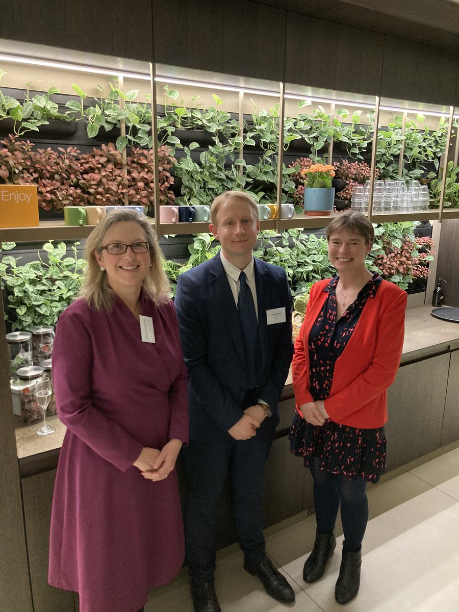 SelaineSaxby's tweet photo. It was good to join my excellent colleague @SallyAnn1066 tonight to hear about ambitious blue carbon plans from Bright Tide and others, hosted by the @TheCrownEstate, whose office has an excellent view https://t.co/rerRBFcif3
