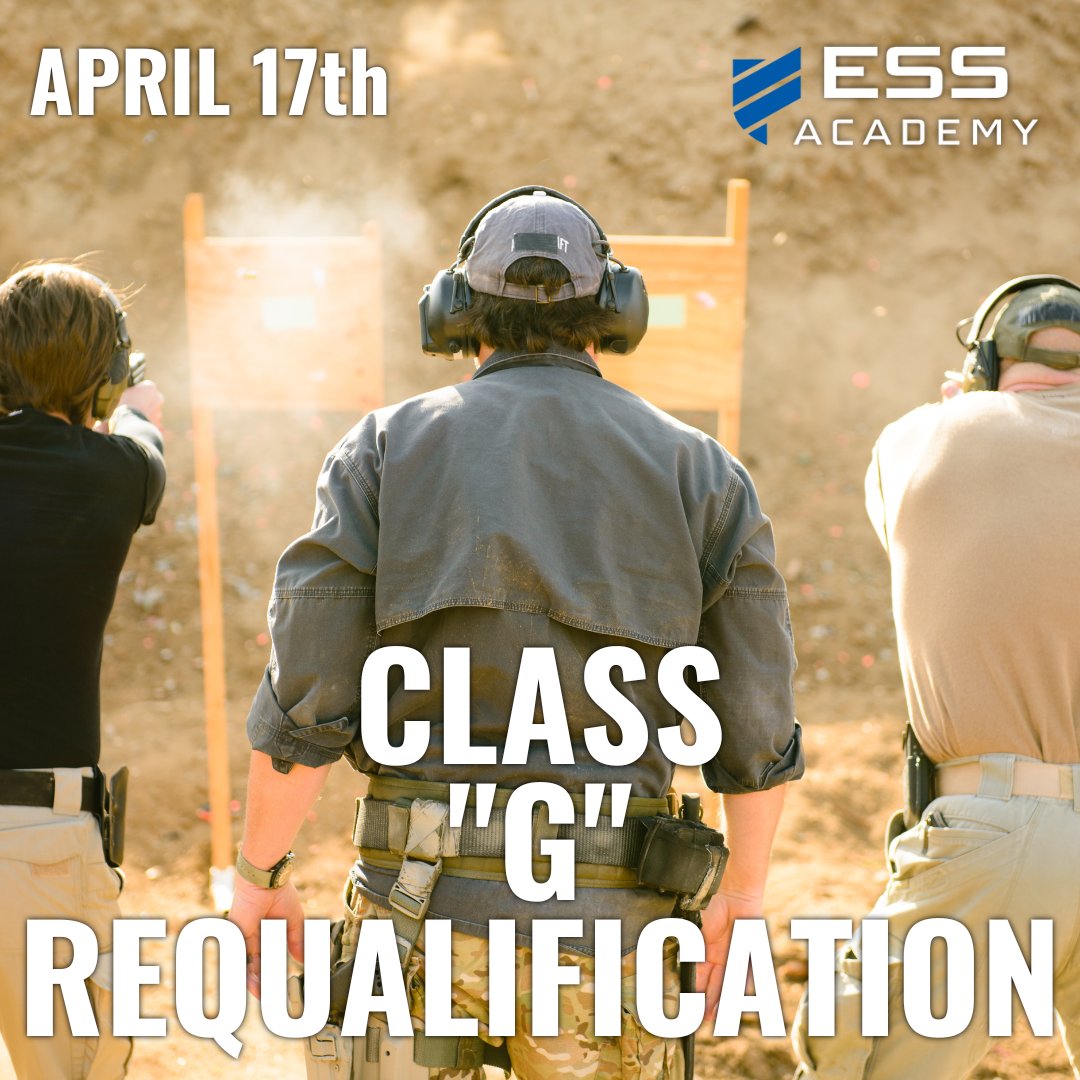 ESSGlobalCorp's tweet photo. As per Florida State Chapter 493 provision, all Florida License “G” Armed Security Officers must re-qualify, at least once a year, by training and being evaluated on their use of a handgun.⁠
⁠
More info on our website. 

https://t.co/LEdq6SSZT9 https://t.co/yYQiwdzB67