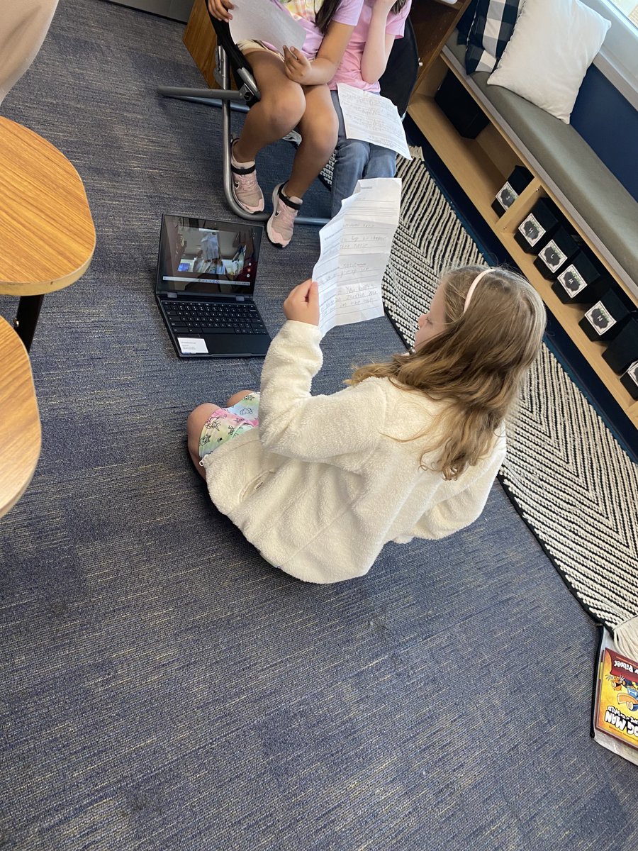 Recording “book trailers” with our book clubs was so much fun!!  They did amazing talking about their favorite book in the series and their favorite characters.  👏🏻❤️☺️