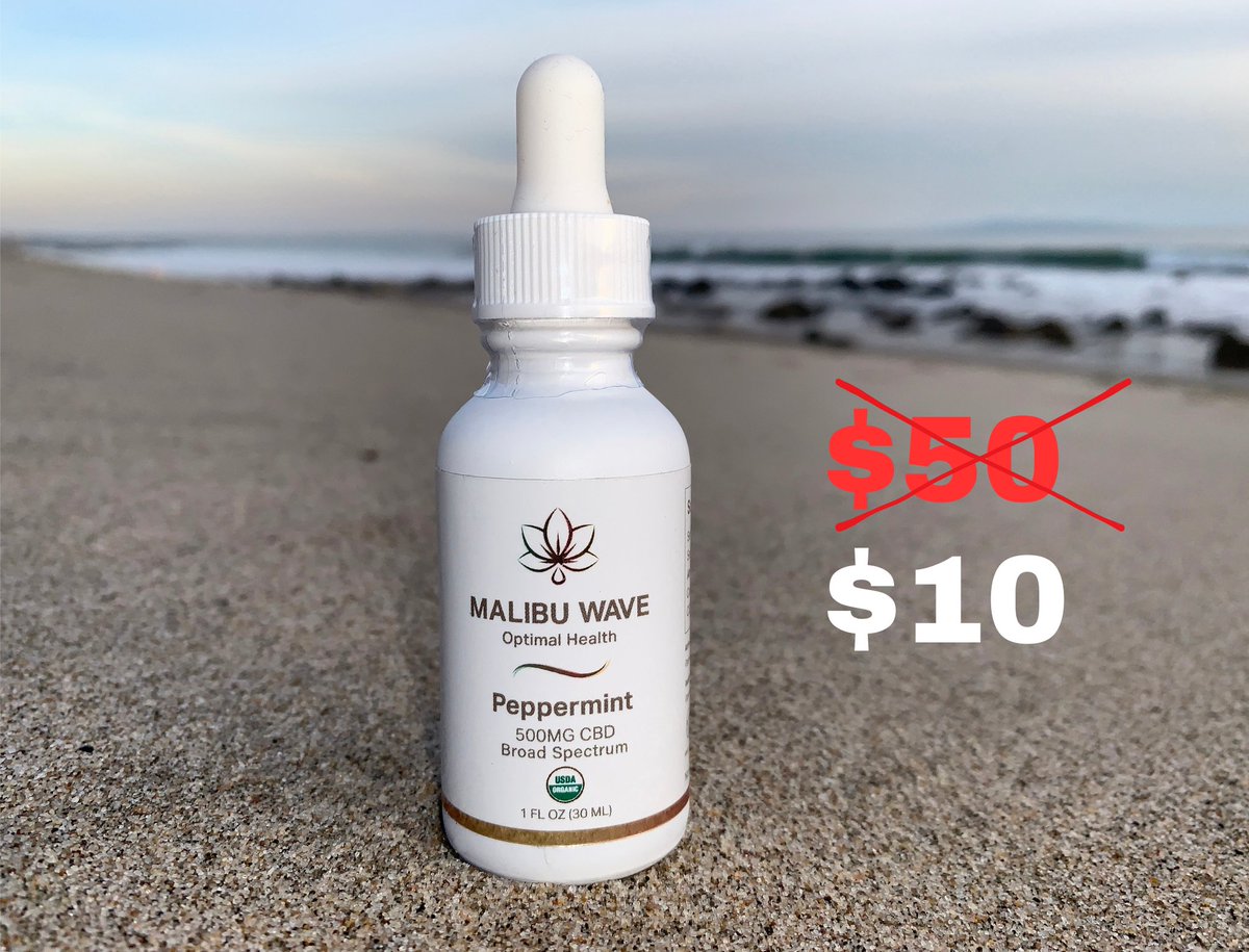 Elevate your wellness routine with our 500mg CBD Oil 💪💆‍♀️ Whether you're looking to reduce anxiety or soothe sore muscles, our premium CBD oil has got you covered. And today, you can score it for just $10! 

malibuwave.com