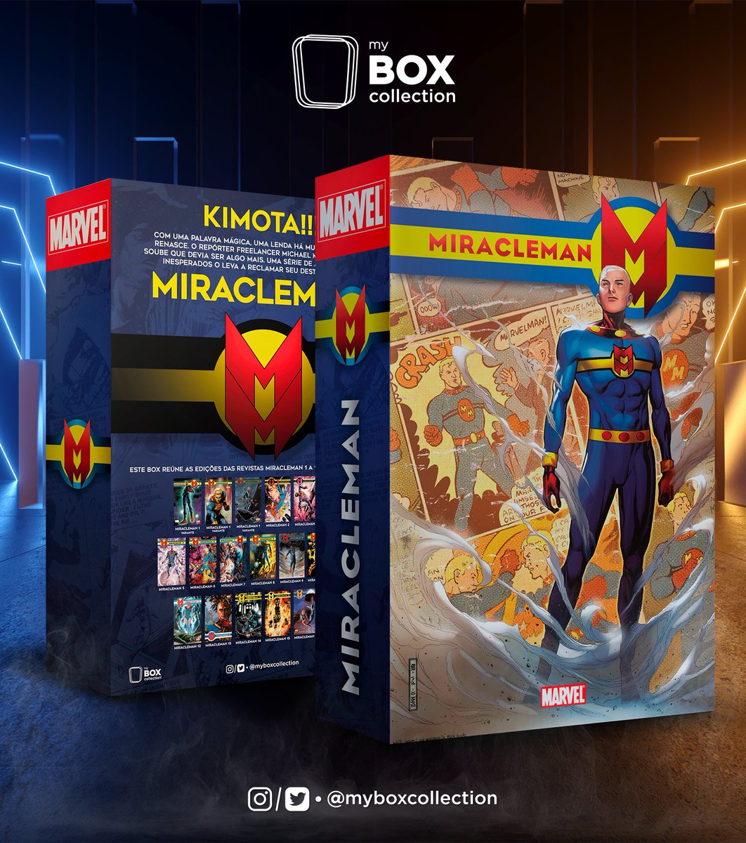 myboxcollection's tweet photo. 🟡 BOX MIRACLEMAN
Modelo 05 | Mensais 1 a 16 + Anual.
KIMOTA!!!
MIRACLEMAN ESTÁ DE VOLTA!
🆕 LANÇAMENTO EXCLUSIVO!!!
🚨 Não acompanha as revistas 🚨
#miracleman #marvelcomics #marvelman #marvelbrasil #quadrinhos #kimota #comics #alanmoore #grantmorrison #comicsdesign #marvel https://t.co/u07faAh7Zi