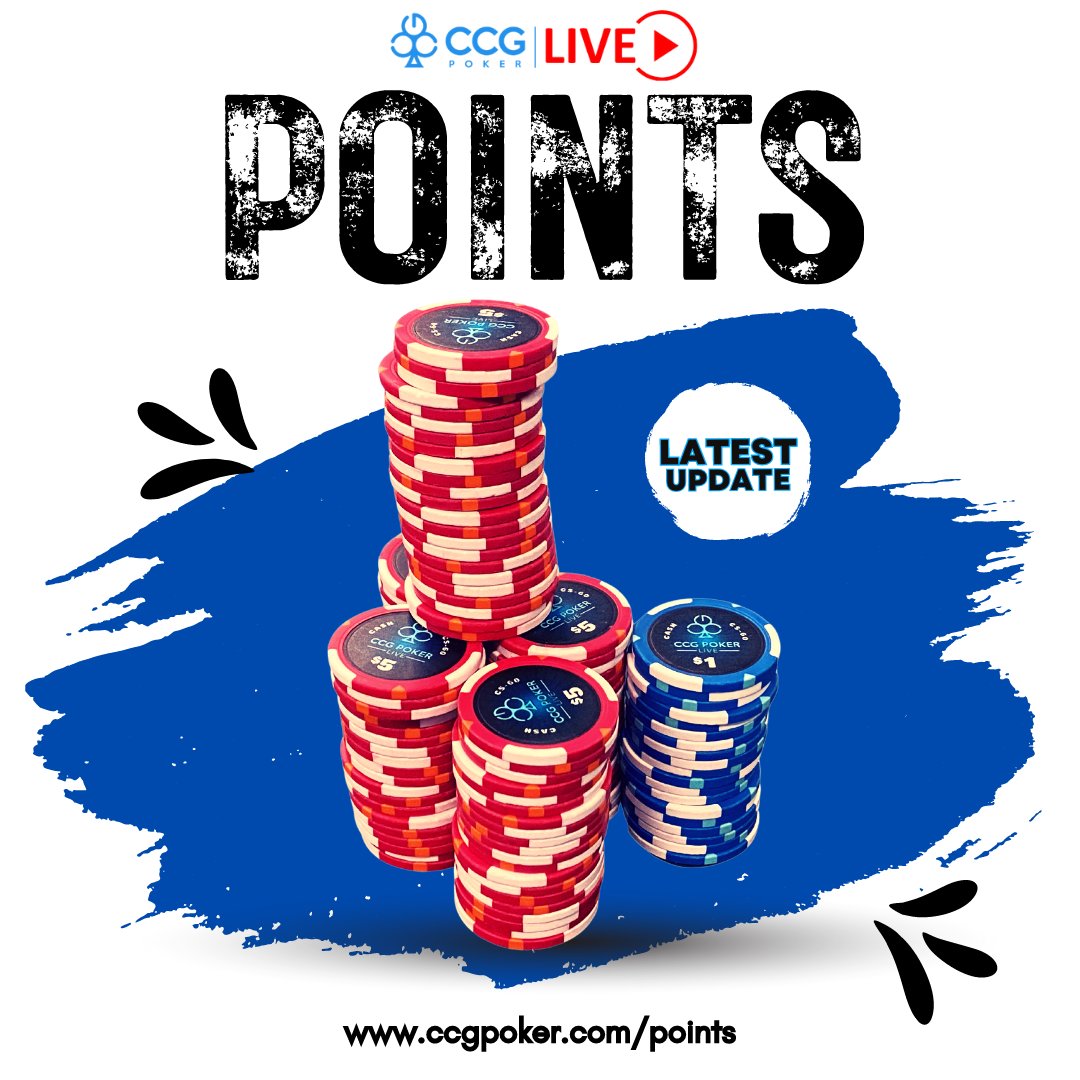 CCGpoker's tweet photo. 👉 Four tournaments and 11 hours of cash game hours is all that separates the next ten freeroll qualifiers into the $27,500 freeroll with Two Main Event seats up for grabs!
Go to https://t.co/ggzyCC21QV for a complete breakdown of the March points list. #ccgpoker #teamccg https://t.co/K9GuPQB0YN
