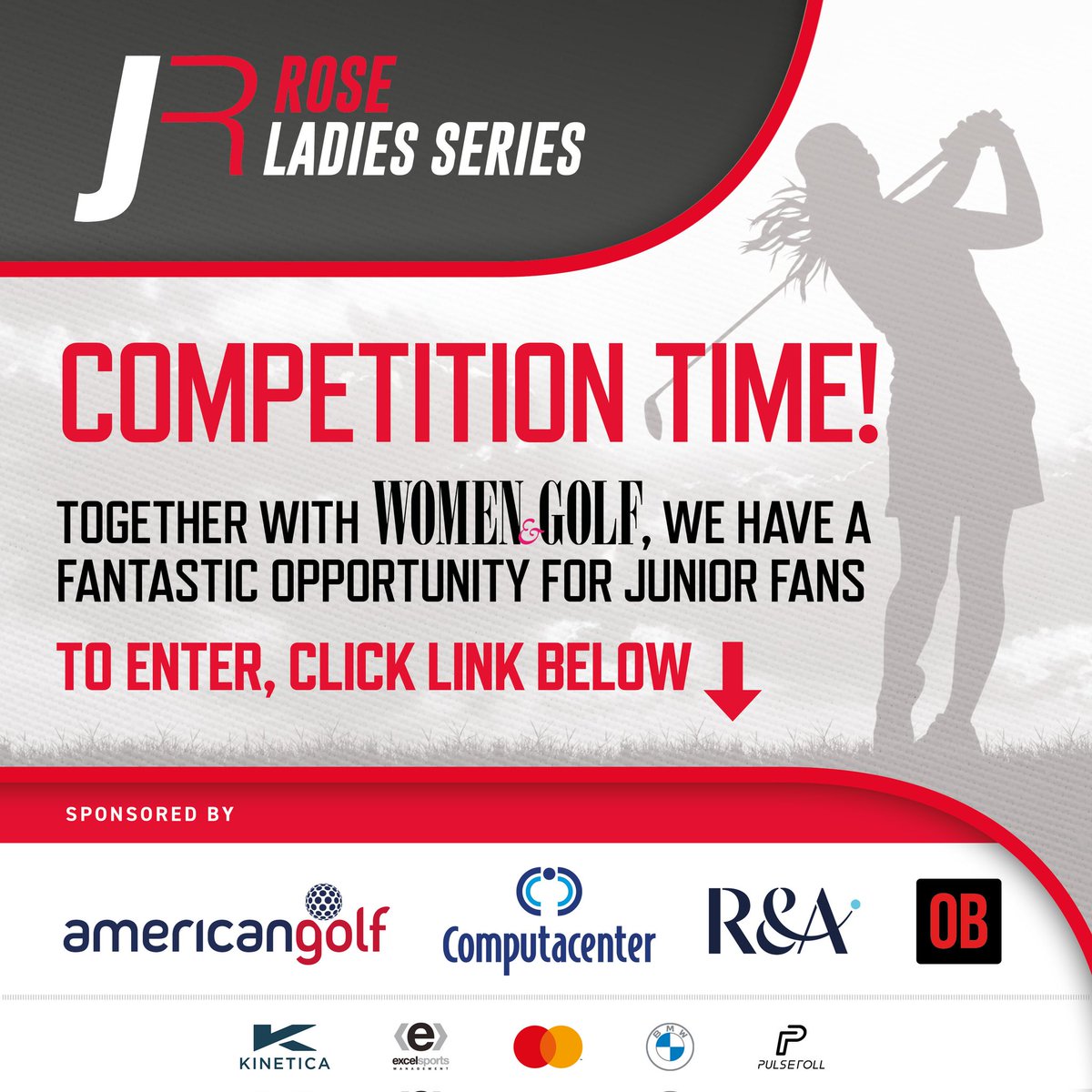 Calling all Junior golfers - your chance to be at a Rose Ladies Series event this Easter.
Got a budding junior golfer in the family? Would they like to attend a prestige women's golf event hosted by Justin &amp; Kate Rose. 

Click Here 
womenandgolf.com/competitions/c…