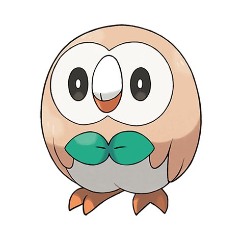 モクロー 「post 4 of your favorite pokemon and let 」|apples『😖😫😣🥺😭』のイラスト