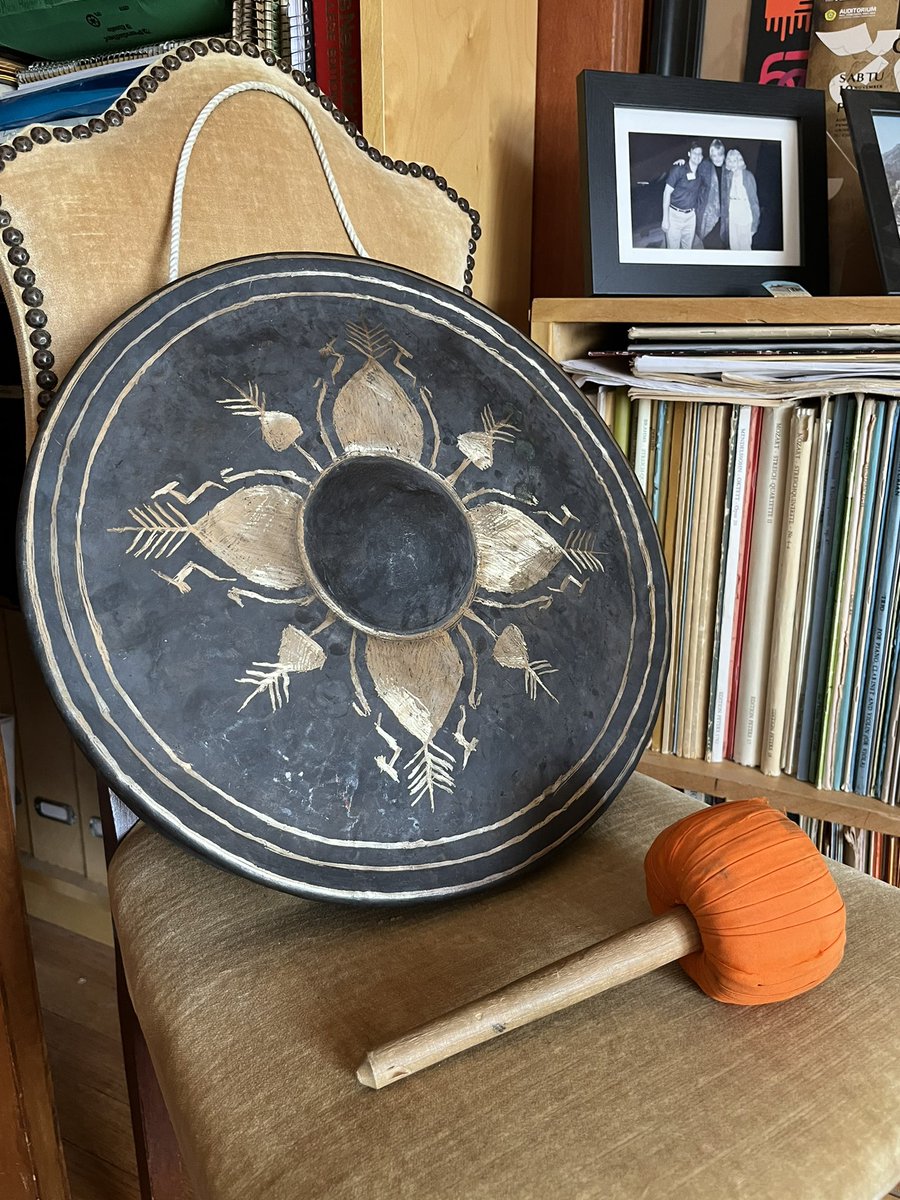 mhall_viola's tweet photo. My neighbors in my 1907 Chicago condo  all know when I’m having a frustrating moment practicing viola, because I’ll typically take a healthy wack at the cymbal I was gifted by a composer in Chiang Mai, Thailand. 

It sounds glorious.
It’s super loud.
It’s incredibly gratifying https://t.co/86d86QZYhK
