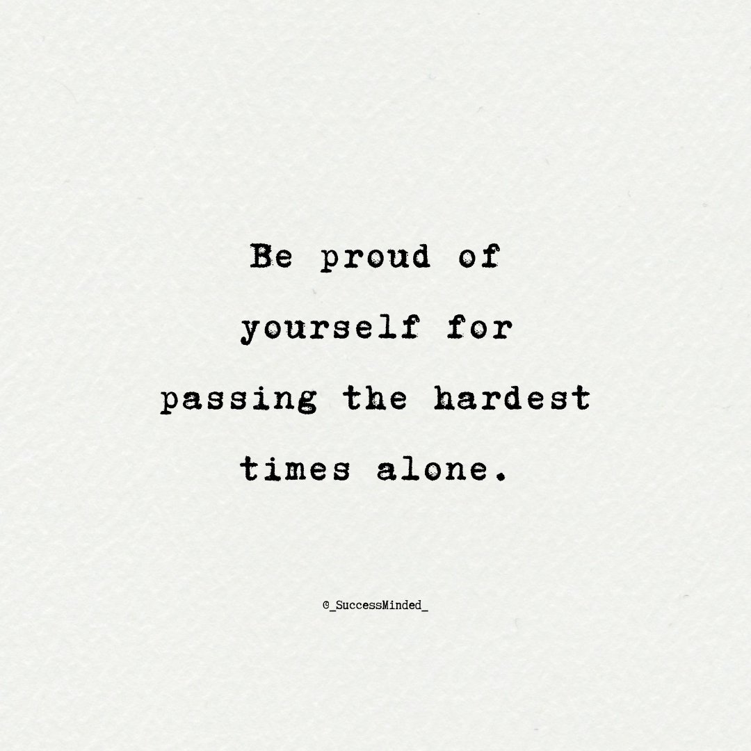 _SuccessMinded_'s tweet photo. Be proud of yourself. https://t.co/LwFj7xXWVx
