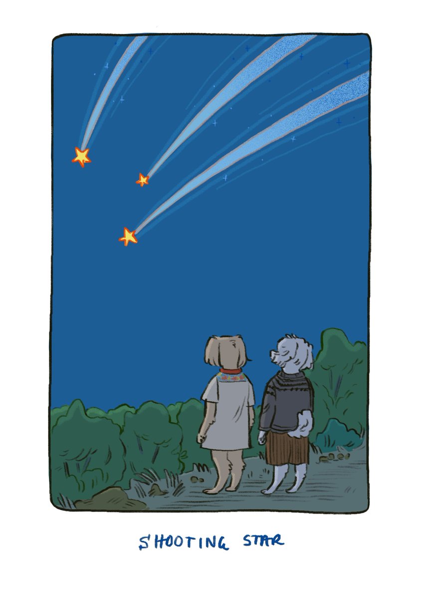 helloaliceedit's tweet photo. Sometimes all you just want to do is enjoy the sight of some shooting stars with your new best friend. https://t.co/KOVBhpg9cm