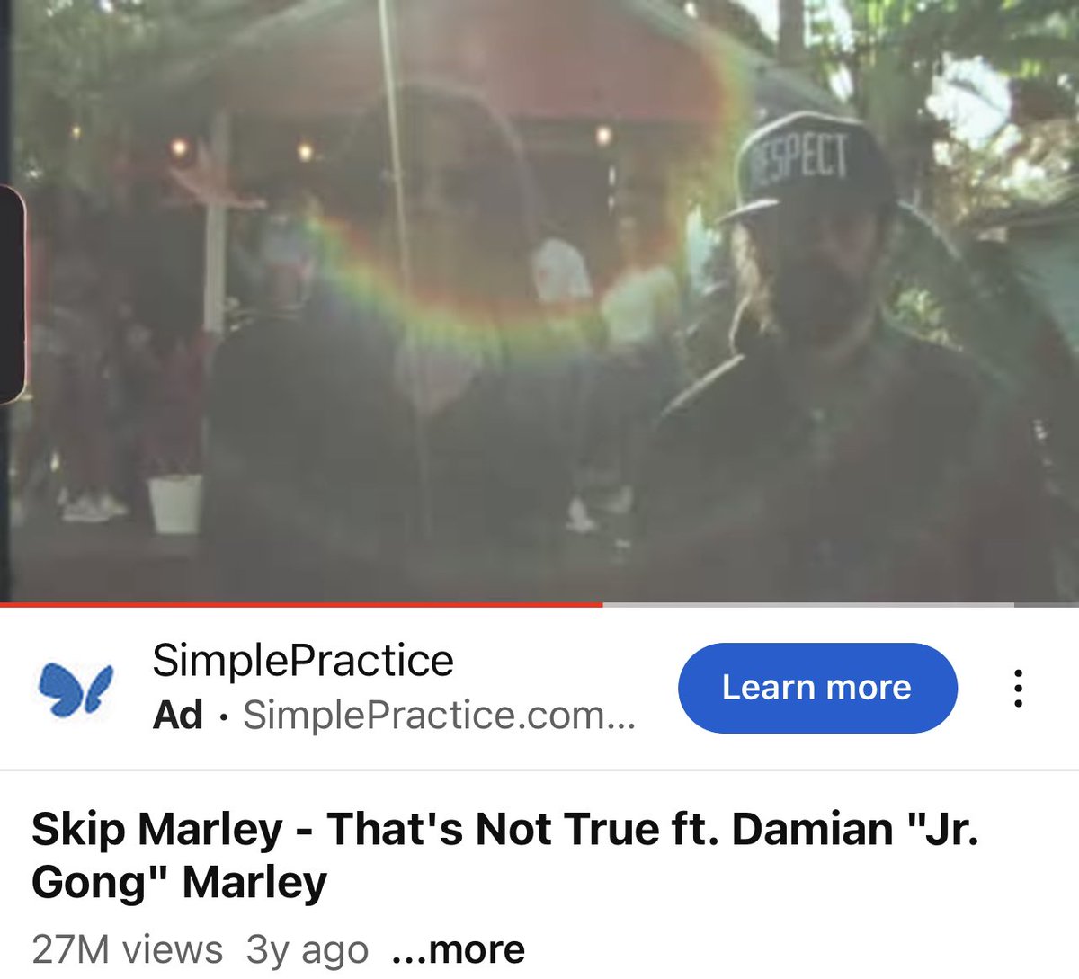 My vibe today #marleyfamily #damianmarley #skipmarley