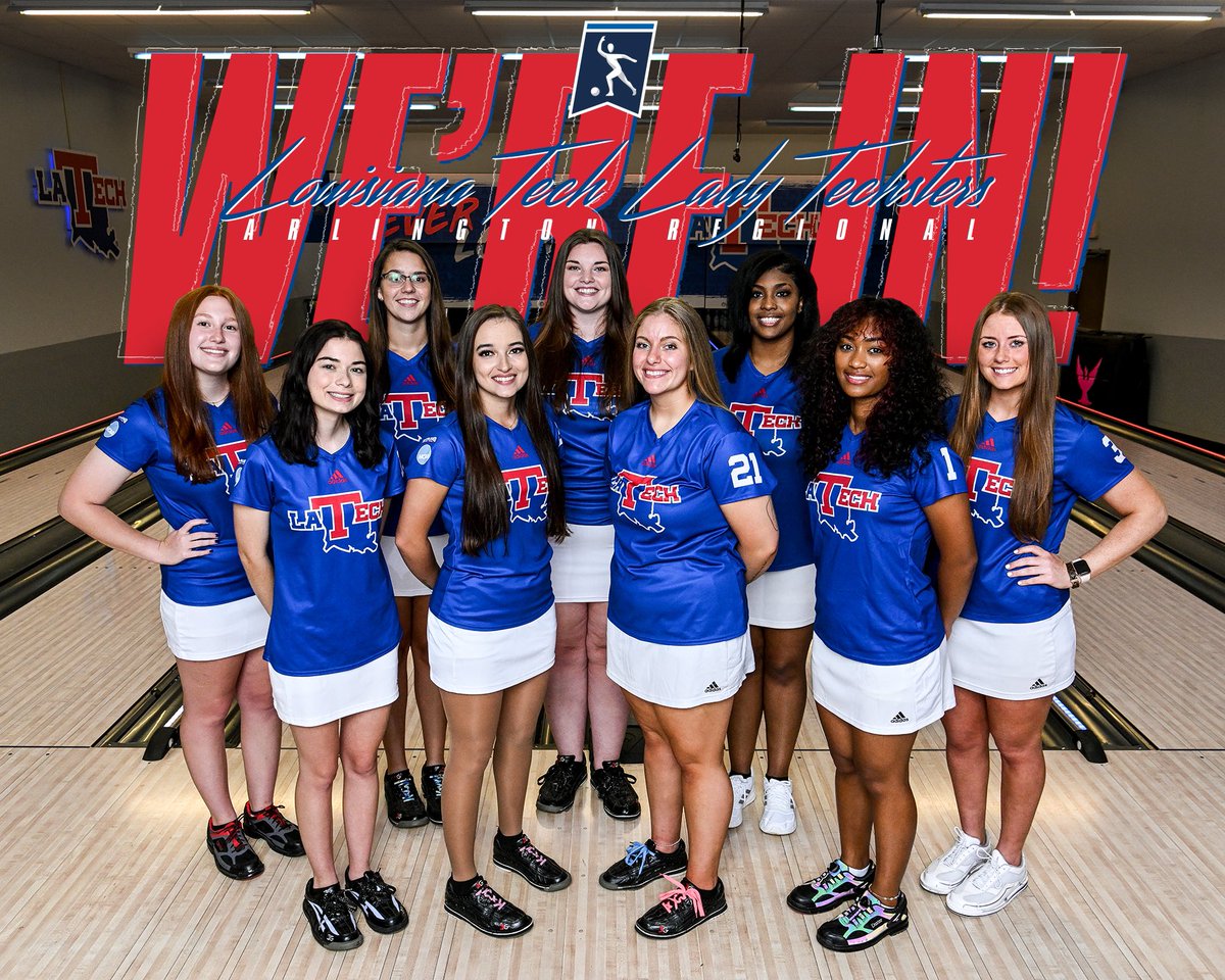 LATechBOWL's tweet image. Arlington bound!!

The Lady Techsters have been selected for the Arlington Regional on April 7-8!