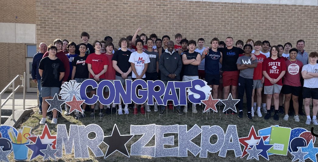 Millard South Football tweet media