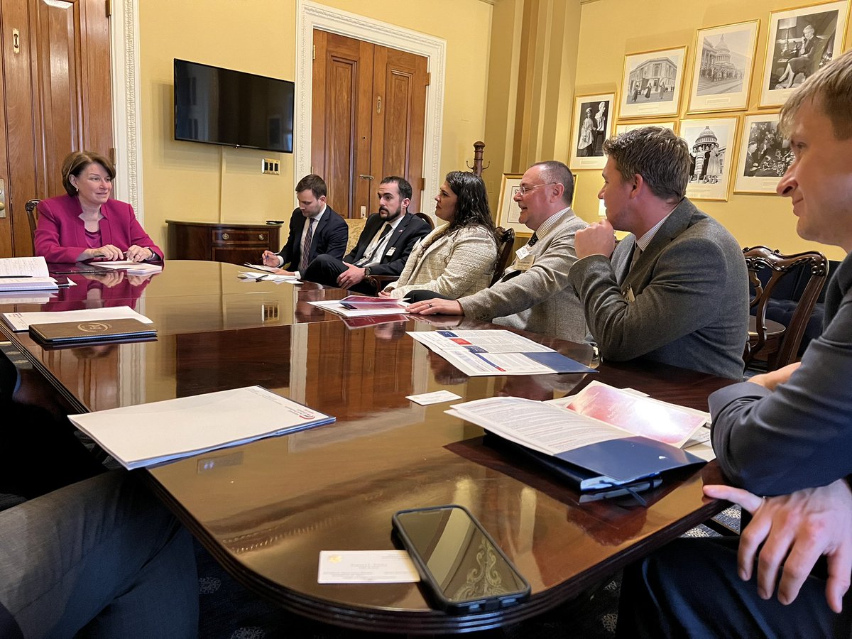 We’re proud to have a strong advocate in <a href="/SenAmyKlobuchar/">Senator Amy Klobuchar</a> for ag labor, trade, and animal health. We look forward to continuing to work with you on these issues important to rural Minnesota.
