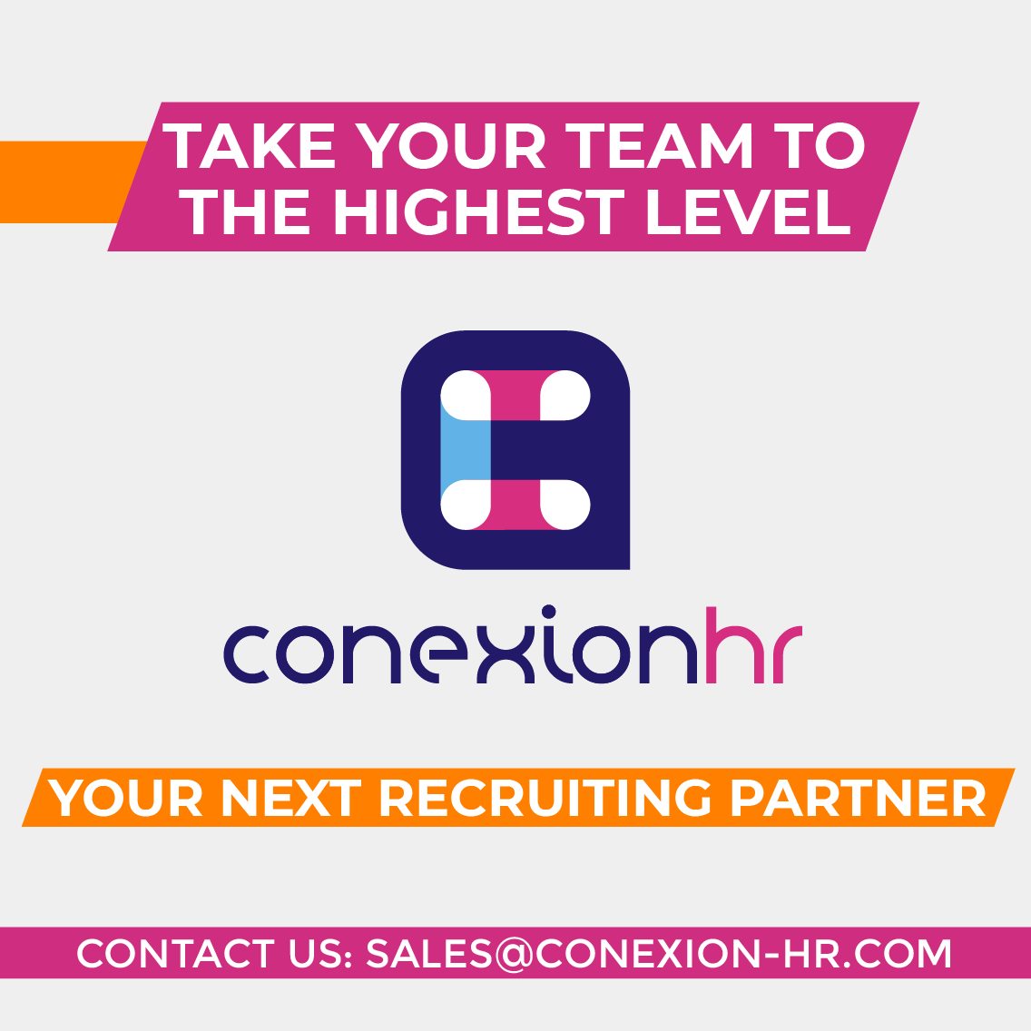 CoNexionHR's tweet photo. 🔝 Discover our hiring solutions in https://t.co/rdy9ETfyPJ
📲 Contact us: sales@conexion-hr.com
#conexionhr #itrecruiting #hiringsolutions #recruiting #team https://t.co/eP1ZwkePIU