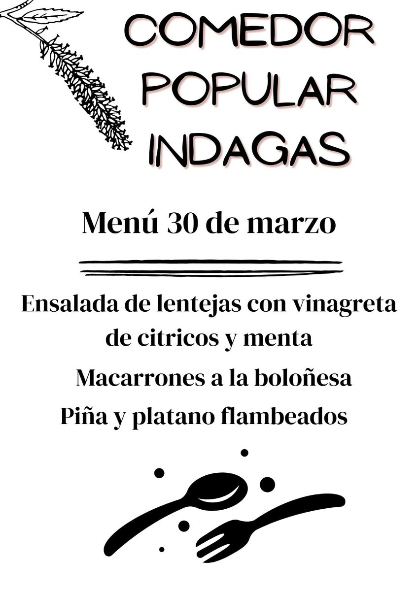 Indagas Comedor tweet media