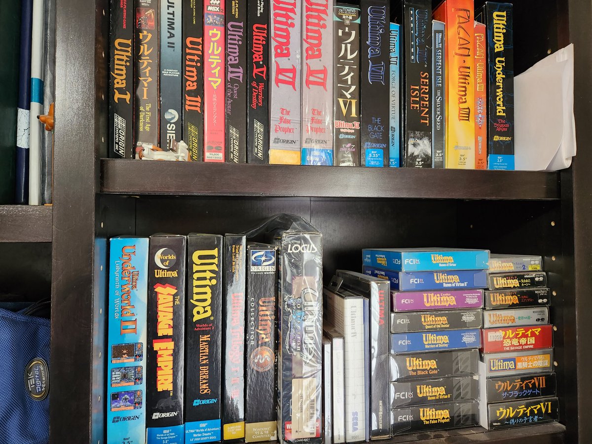 They say you can look at a person's  bookshelf to tell what is important to them.  My bookshelf... <a href="/ultimadragons/">-==(UDIC)==-</a>