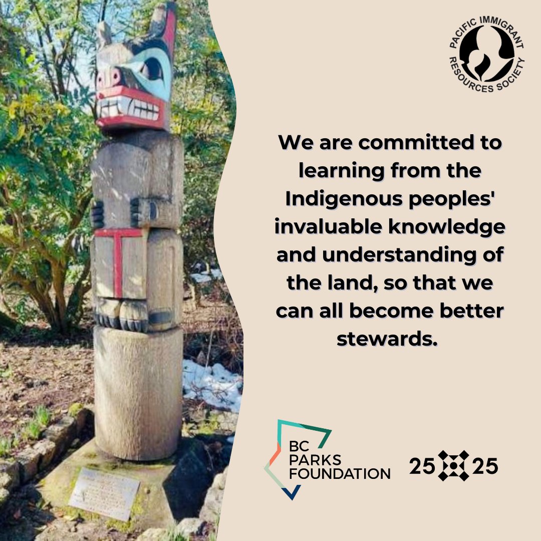 This month, our English class and Food Skills program participants and their children went on field trips to local parks, thanks to the #25x25 Initiative by the BC Parks Foundation. 
#25x25 #bcparksfoundation #bcparksfdn #PIRS #bcservices #landbasedlearning