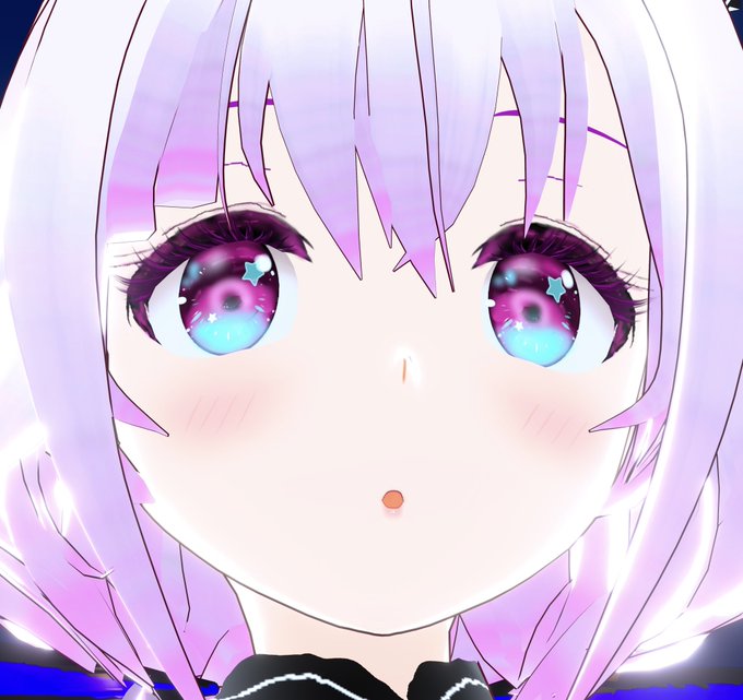 わたくしの瞳が星ってこと☆ #VRoid 