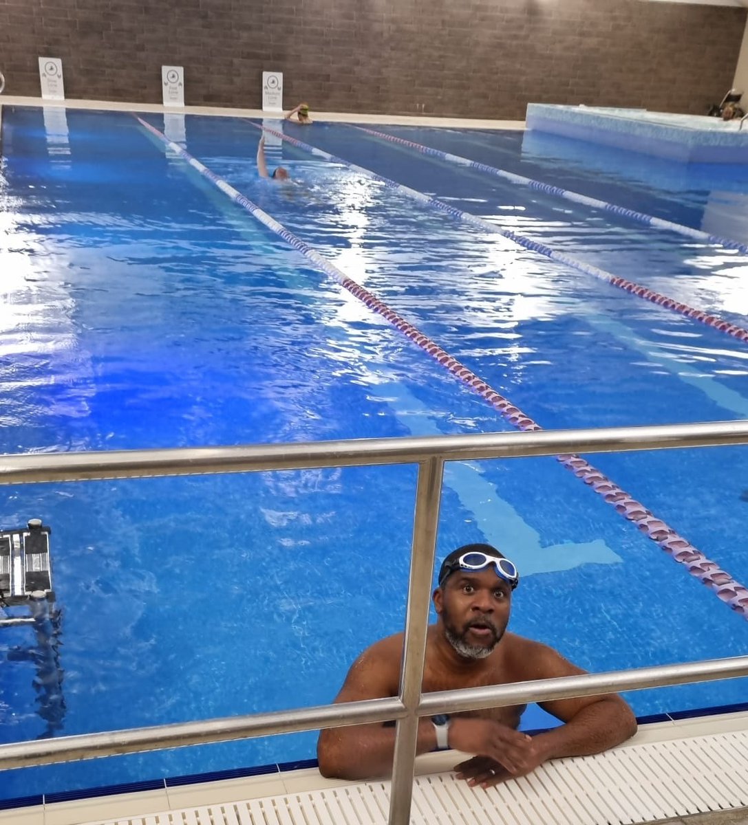 RealSolaKuti's tweet image. Gym then swim. #davidlloyd