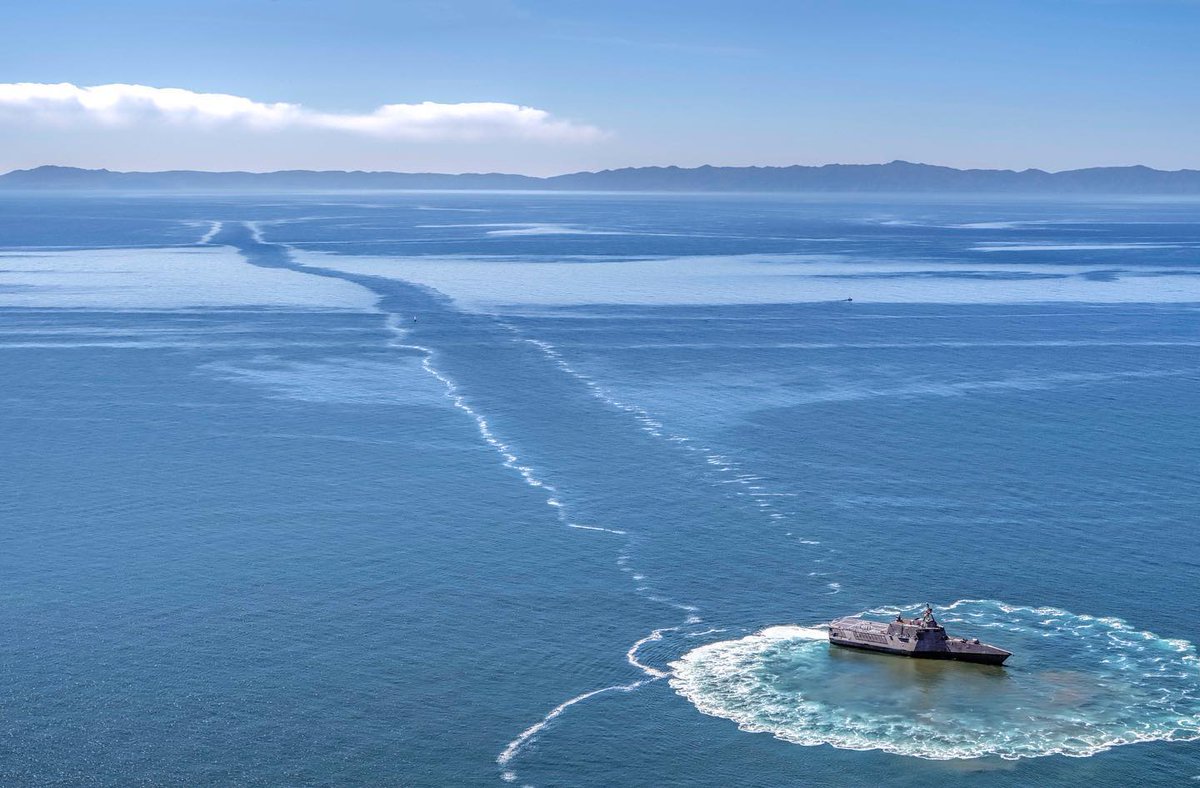 Chris Cavas on Twitter "Littoral Combat Ship SANTA BARBARA LCS32 does