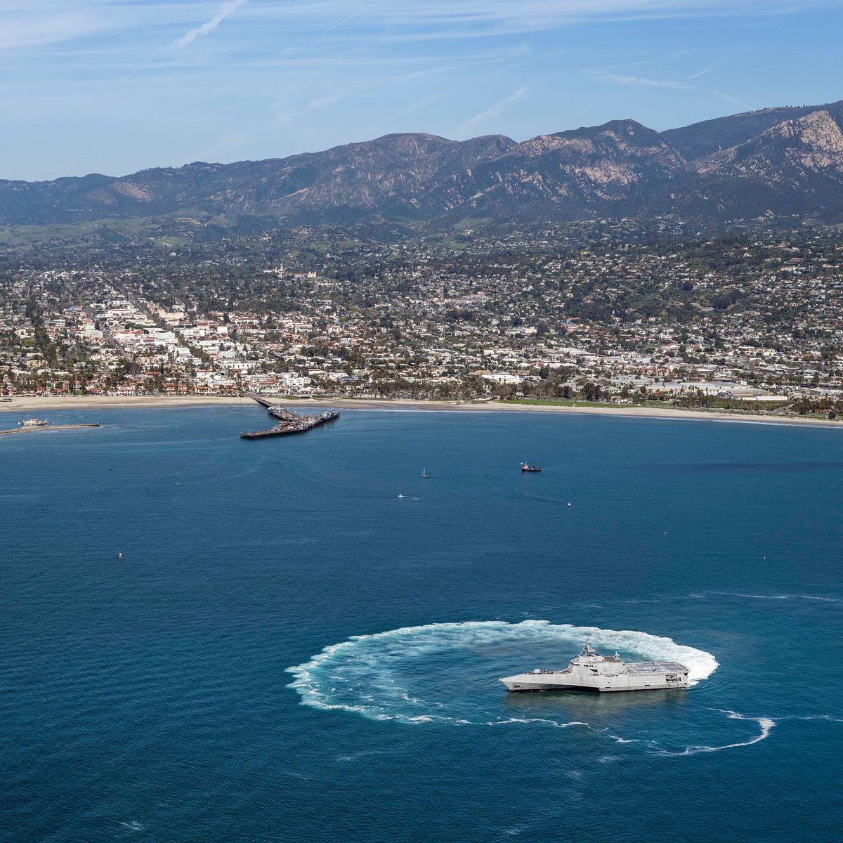 Chris Cavas on Twitter "Littoral Combat Ship SANTA BARBARA LCS32 does