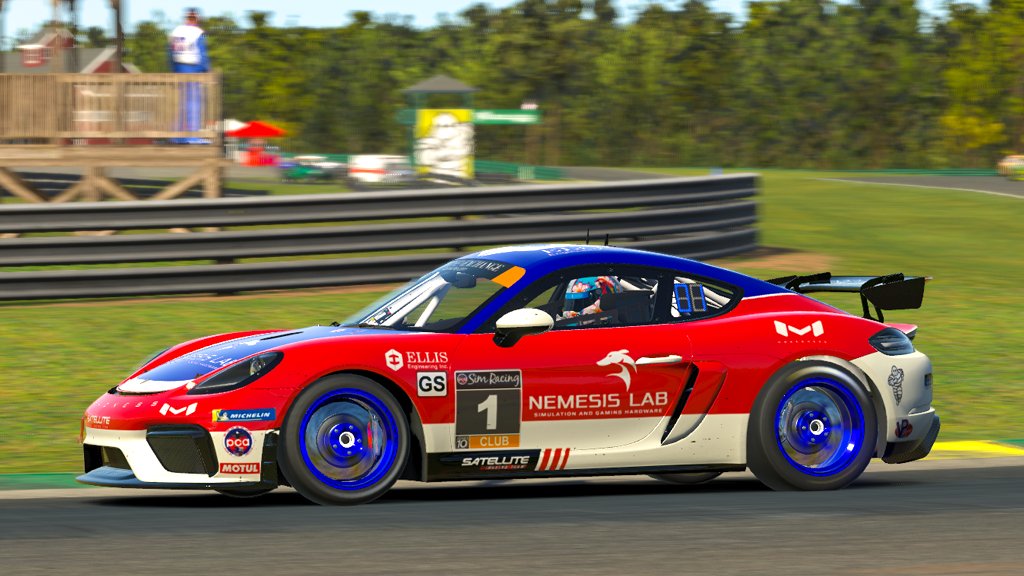 pcasimracing's tweet photo. 💈 GOT THE POLE, GOT THE GOLD 🥇

Robby Prescott takes the Series 10 by @PorscheExchange Club Class win at @VIRNow 

Post-race on https://t.co/gbGBavYKCk

#PCASimRacing
#6SigmaSimRacing
@PCANational https://t.co/a2UQv4sw5H
