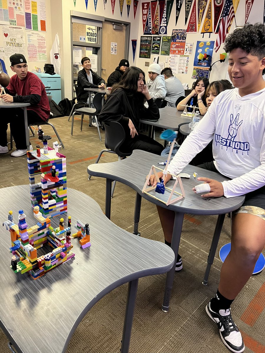 WWstemcademy's tweet photo. Trebuchet Olympics! We continued our Engineering Design Cycle Unit this week with our 2nd Build. Here student’s completed in the Castle Siege around!   @Sreedy78 @kellyivaowen @tearemupww62 https://t.co/dvNu7cVxKv