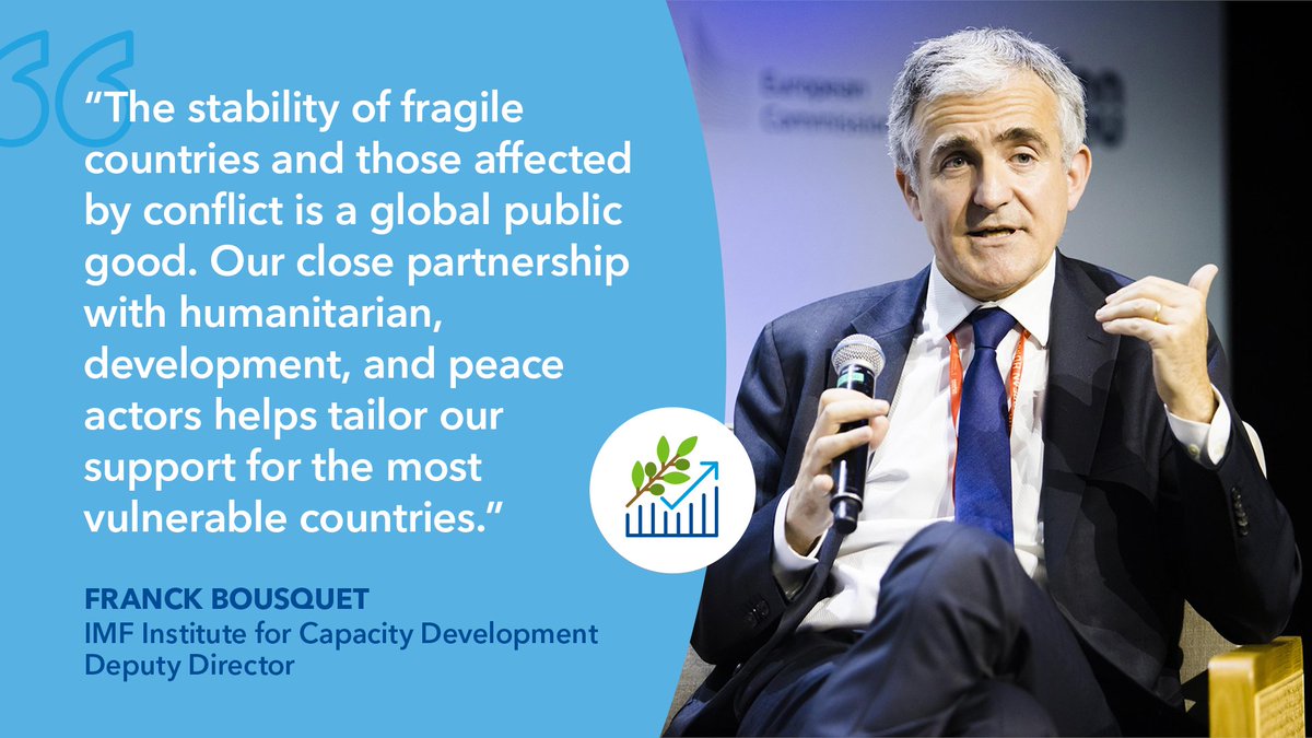 Countries impacted by fragility and conflict need strong support from the international community. 

Watch the IMF’s Franck Bousquet at #EHF23 hosted by @EU_ECHO and  @SweMFA➡️bit.ly/3KfV5bI