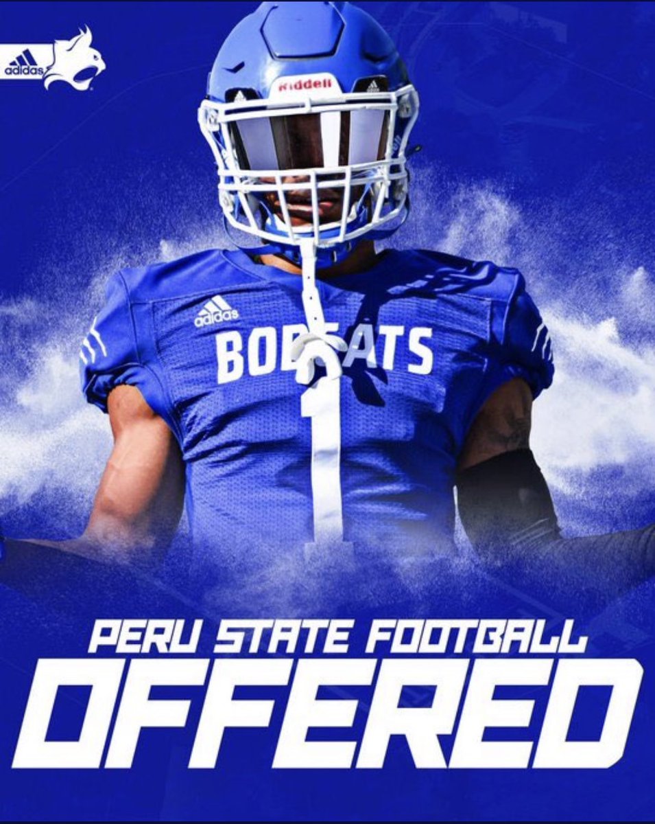 #AGTG After a great conversation with <a href="/_CoachWilk/">Sean Wilkerson</a> I’m blessed to have received an offer from Peru State College‼️ #GoBobcats 

<a href="/LockettTejuan/">Tejuan Lockett</a> <a href="/jw_jdub/">Coach_JW(Jdub)</a> <a href="/CoachArchie_/">Brandon Archie</a>