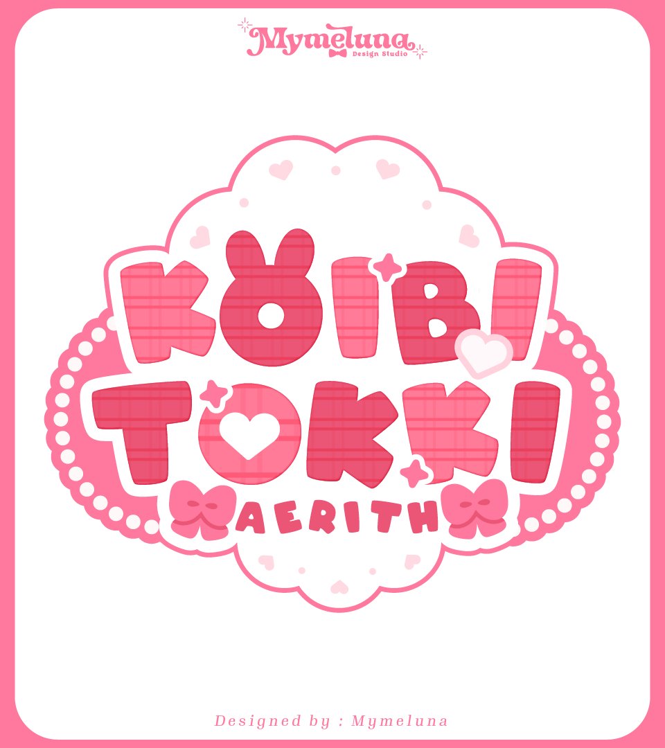 Mymeluna's tweet photo. Vtuber Logo design for @koibitokki ✨
Thank you for trusting me with a surprise logo ! 

#Vtuber #VtuberEN https://t.co/GjrFLc5nra