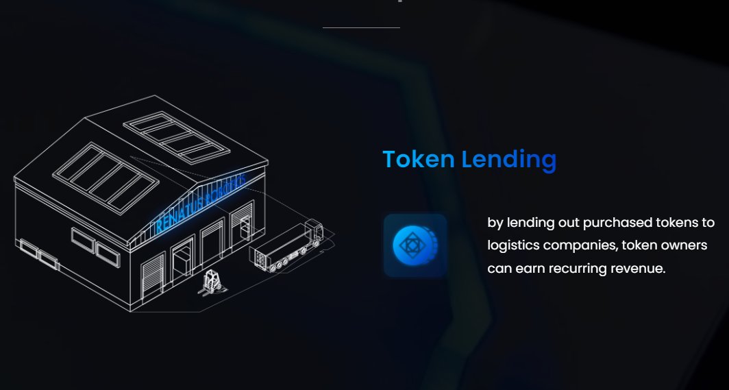 【Concept】
by lending out purchased tokens to logistics companies, token owners can earn recurring revenue.

#ETHTokyo