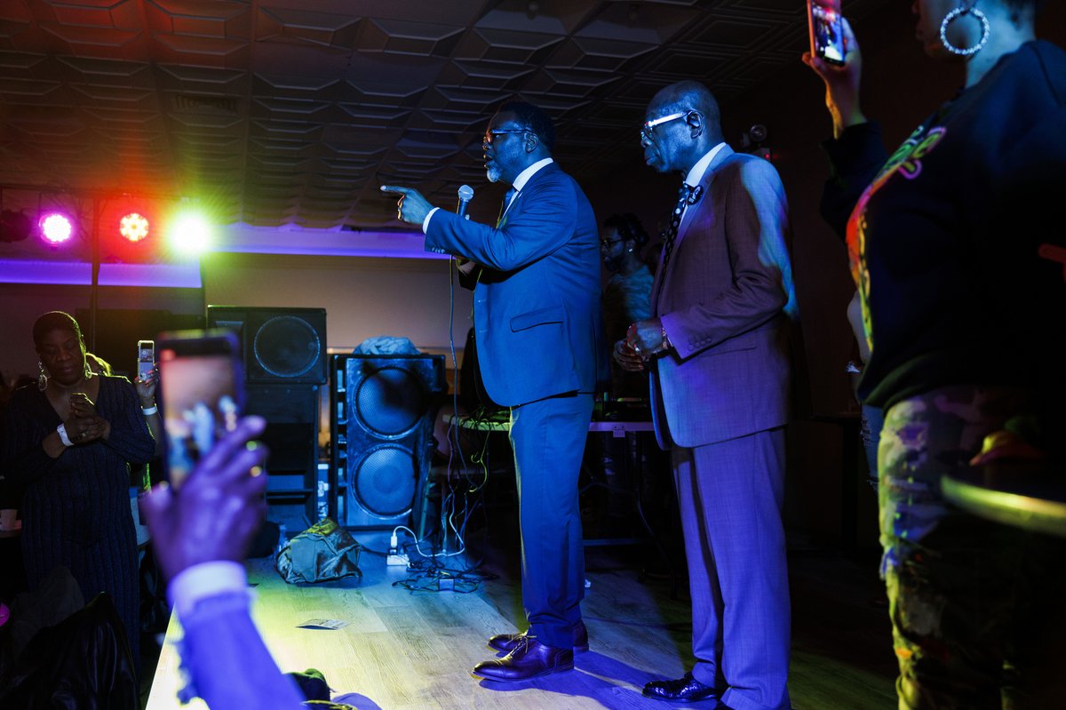 armando l sanchez on Twitter: "Mayoral candidate Brandon Johnson speaks