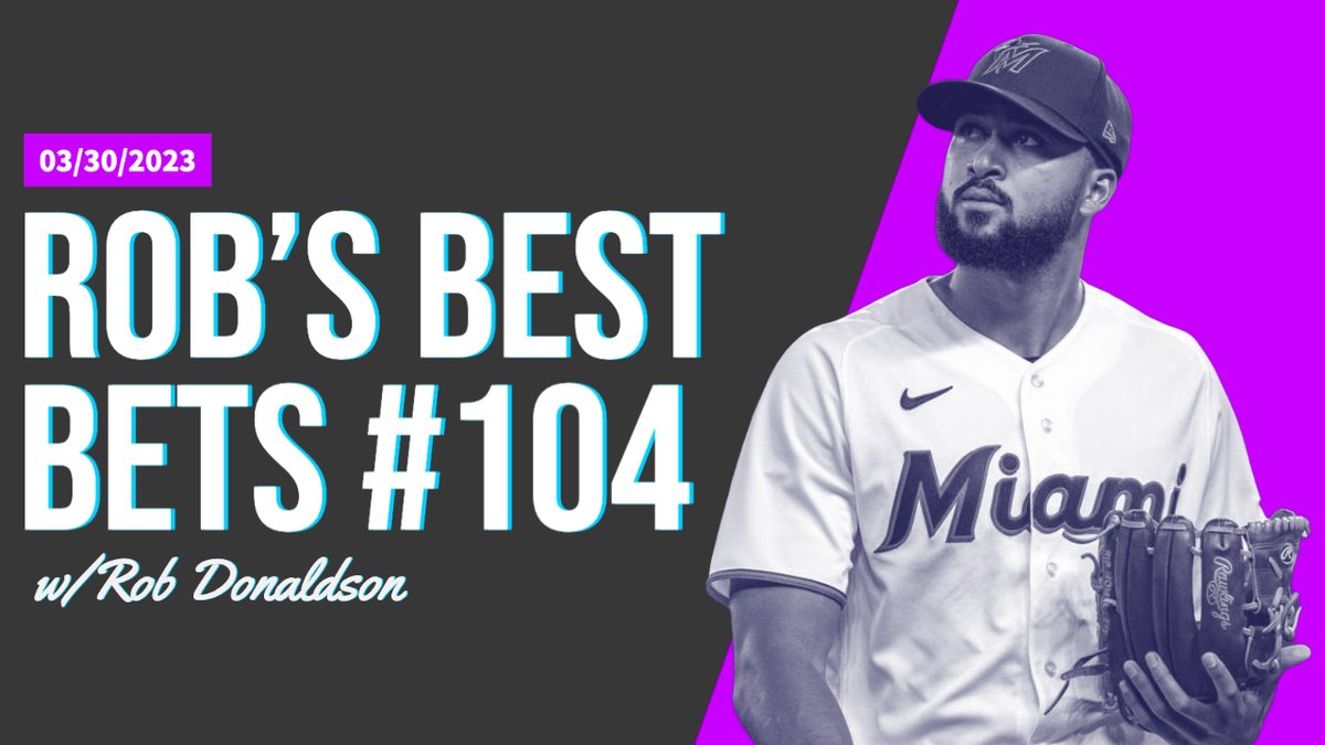 RobDFB's tweet photo. Here it is!

The highly anticipated first Rob's Best Bets episode of the MLB season, which starts tomorrow!

So excited for the MLB season to get into full-swing and let's have a great Opening Day!
https://t.co/pUs5eBrC9L https://t.co/5Reom6AkrJ