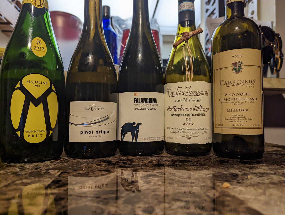 HappyWineGuy's tweet photo. Beautiful homemade dinner and paired with these #wines https://t.co/hI85j4J3es