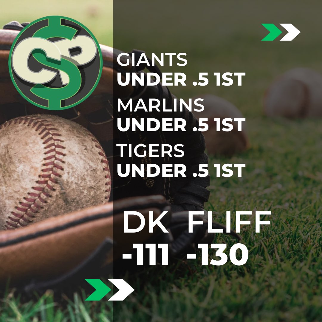 CashPropsLLC's tweet photo. TOMORROW WE SWEAT IN THE AFTERNOON WITH A ½︎ NRFI PARLAY FROM @LHPicks @BowsCracked @PickedByMarty - one more slip by THEE man @HexProps in the premium #Discord #MLBOpeningDay #GamblingTwitter #MLB #BaseballBets https://t.co/Qbo9b0ME9b