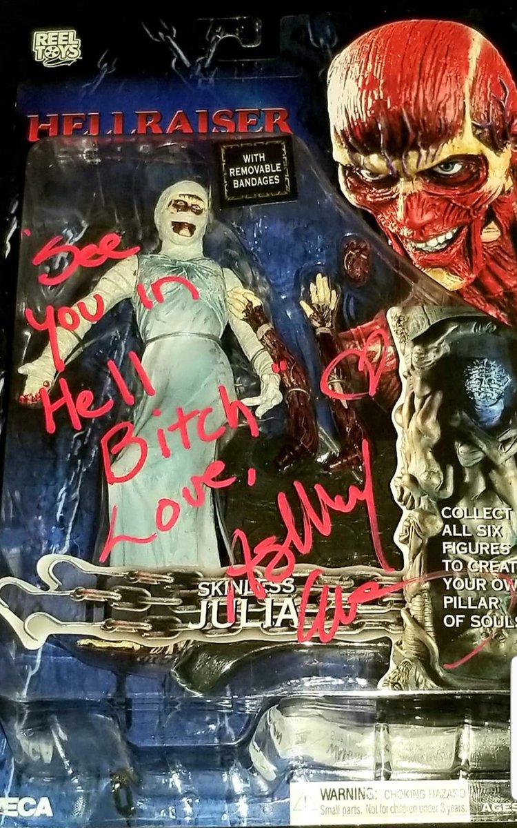 Store link is up again on our home page! Lots of autographed stuff to keep your gory hearts pumping🫀 #hellraiser #horrorstore #horrorautographs