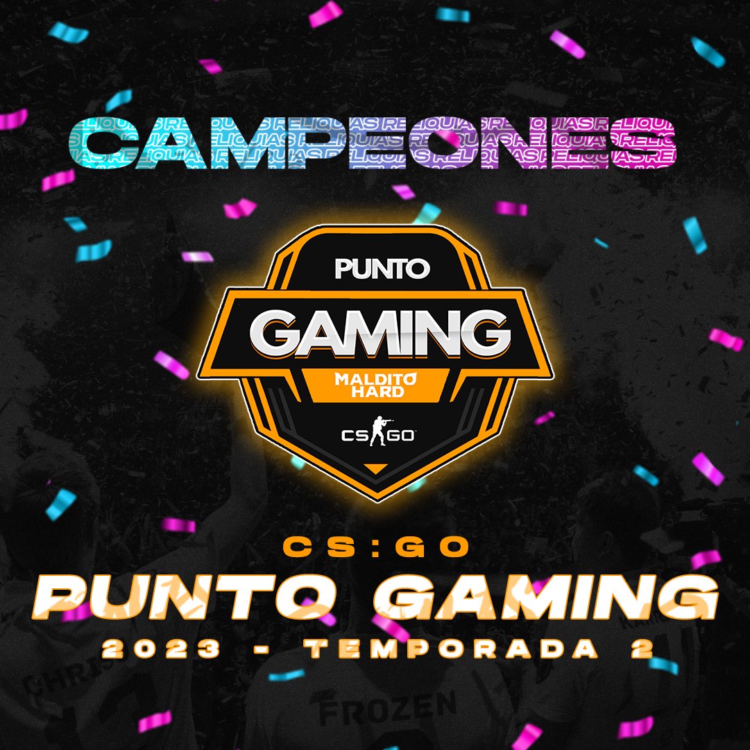 GGReliquias's tweet photo. NUEVAMENTE CAMPEONES🏆!!!🇦🇷🇨🇱🇺🇾

Luego de una serie de 3 mapas nos llevamos la victoria frente a #Campesinado por un 2x1 y somos Bicampeones de 🏆 @PuntoGaming_  2023 temp 2

#GORELIQUIAS💙💜 https://t.co/1DNQLpoLNZ