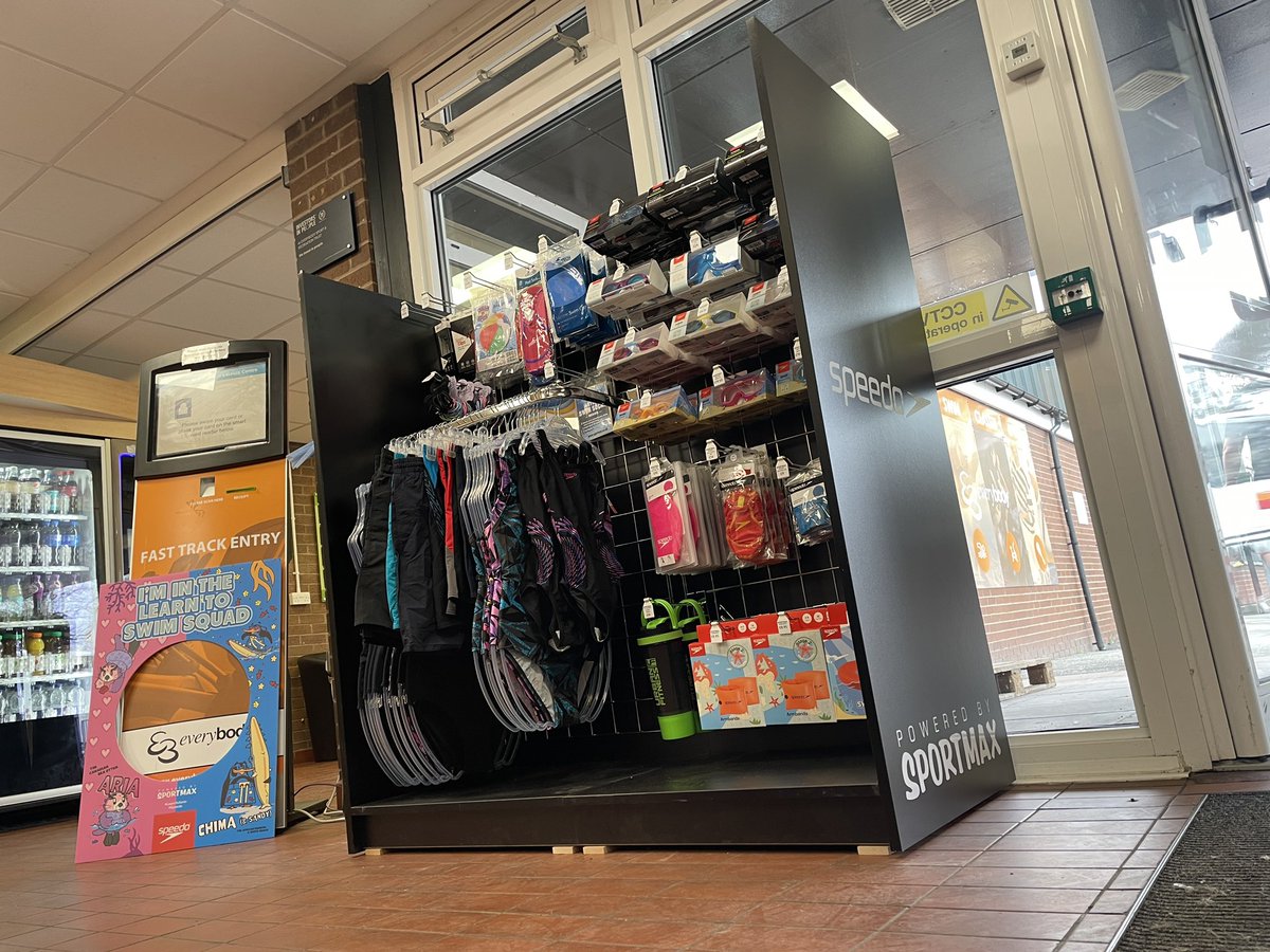 Sportmax_LCRS's tweet photo. 🚨New Store Alert 🚨 

Sandbach Leisure Centre
@EBLeisure 
 
Twin Jet black wall bays. 
Over 10 models of goggles. 
All sizes of junior and adult swimwear. 
A genuine @speedo Swim Shop.

And dont forget the Monsters! 👹 https://t.co/YOJ89WcRbH