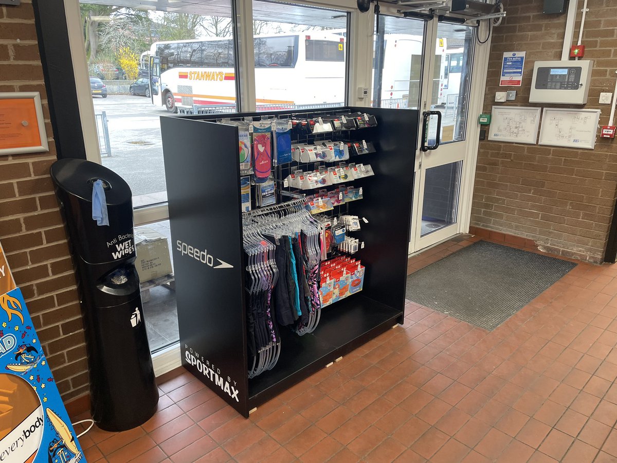 Sportmax_LCRS's tweet photo. 🚨New Store Alert 🚨 

Sandbach Leisure Centre
@EBLeisure 
 
Twin Jet black wall bays. 
Over 10 models of goggles. 
All sizes of junior and adult swimwear. 
A genuine @speedo Swim Shop.

And dont forget the Monsters! 👹 https://t.co/YOJ89WcRbH