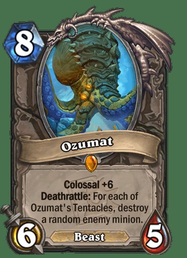 The future of Rexxar : 'Takoyaki Hunter'

You play Big Dreams to summon Ozumat which gives 6 octopus legs even tho the head is dormant.

Then what? Go face.