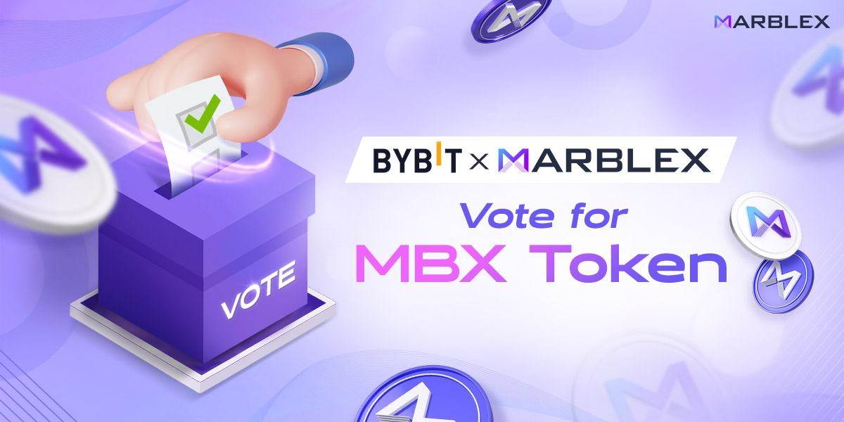 Voting phase just started for #ByVotes🗳
It’s time to cast your vote for #MBX Token!

Event details:
👉ntiny.link/_nprV

ByVotes voting page:
👉bybit.com/en-US/trade/sp…

#Bybit #Web3 #NFT #Token #MARBLEX