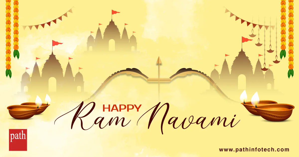 PathInfotechLtd's tweet photo. We wish you and your family a very Happy #RamNavami. May the auspicious day bring you happiness and success.  

#ramnavami2023 #indianfestivals #happy #ramayana #happiness #blessings #Pathinfotech #ramnavami https://t.co/Av5N8TmUBn