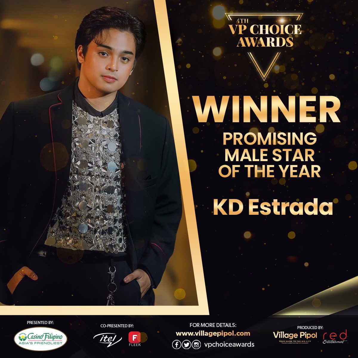 Smartistas_'s tweet photo. Good morning Bisdakz sweethearts and solids! Let’s congratulate our best boy for this achievement. 

We are so proud of you kd! 

VPCA BACK2BACK KD https://t.co/Zvj1o4ZBFW
