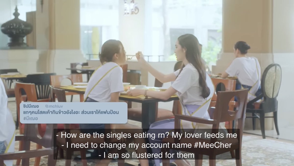 gimarvs's tweet photo. A Meena machucou o pé mas aparentemente não pode usar as mãos para se alimentar (n sei pro resto né 🌚) como são gays juro #englot #MeeCher https://t.co/r8EBXFPJHm