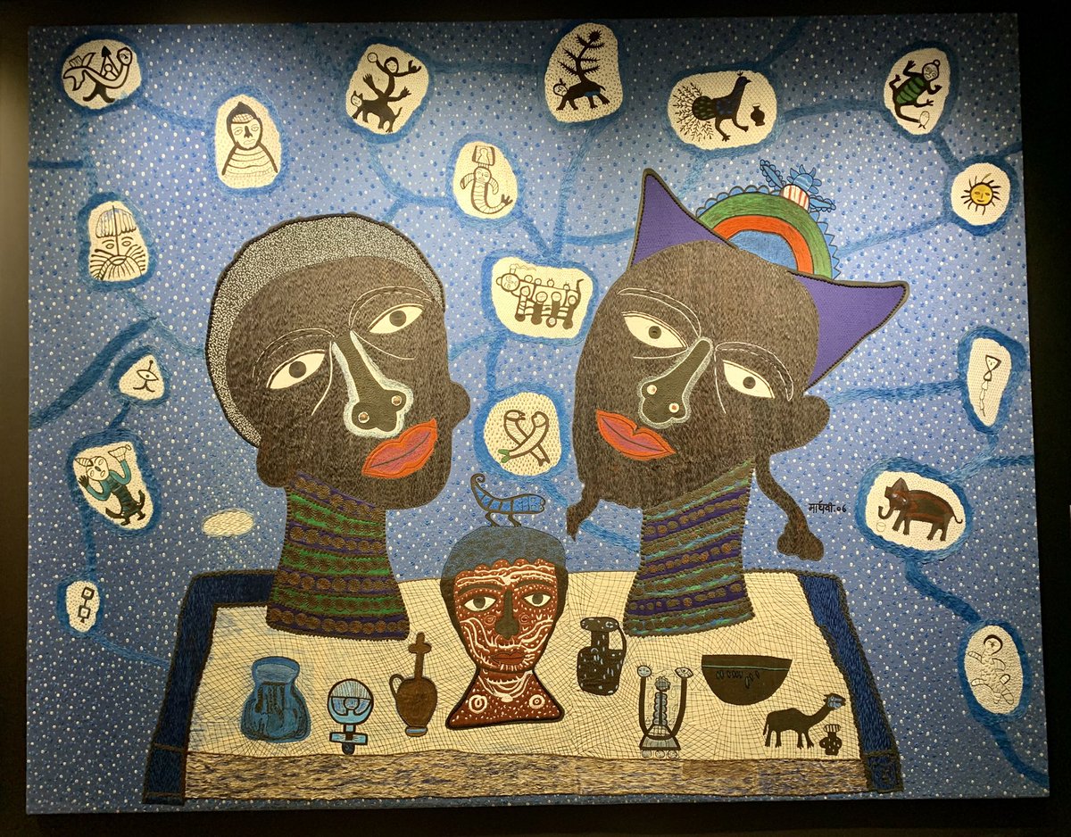 A real treat to attend the preview of the exhibition #mūḷmāthī  presented by Maison <a href="/Dior/">Dior</a>. An artistic collaboration btwn Maria Grazia Chiuri, Madhvi &amp; Manu Parekh &amp; Chanakya School of Craft.
Don’t miss this display of wonderful artworks curated by Asia Society
#TheThinkingHand