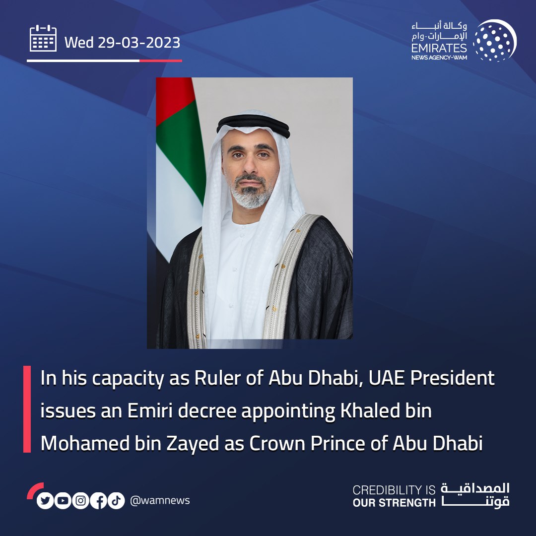 Ambassador Mansoor Abulhoul (@mansoorabulhoul) on Twitter photo Our warmest wishes to our President <a href="/MohamedBinZayed/">محمد بن زايد</a> and the nation on the new leadership appointments 🇦🇪 Our warmest wishes to our President <a href="/MohamedBinZayed/">محمد بن زايد</a> and the nation on the new leadership appointments 🇦🇪